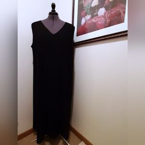 Lane Bryant Black V-neck Dress
